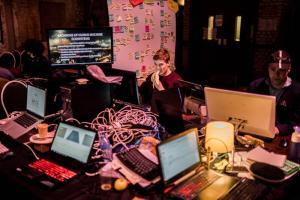 Blockchaingers Hackathon 2018 at work