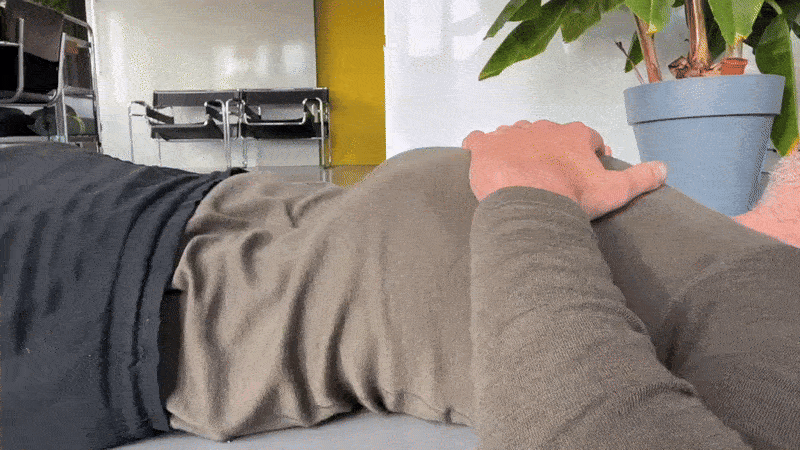 een animated GIF van een buikademing