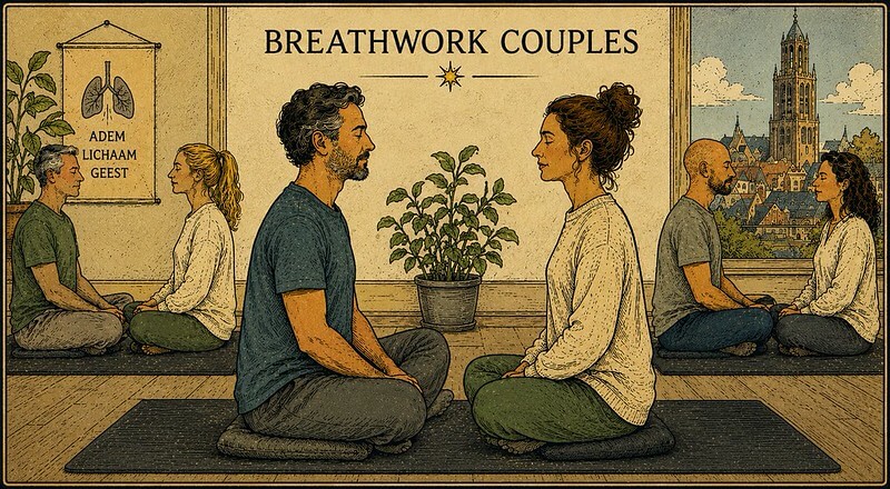 Ademwerk voor stellen in Groningen: Breathwork Couples